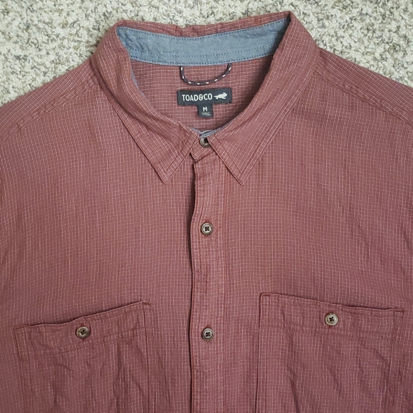 SOLD T&C Toad & Co Honcho SS Shirt M Picante - Picture 3 of 3